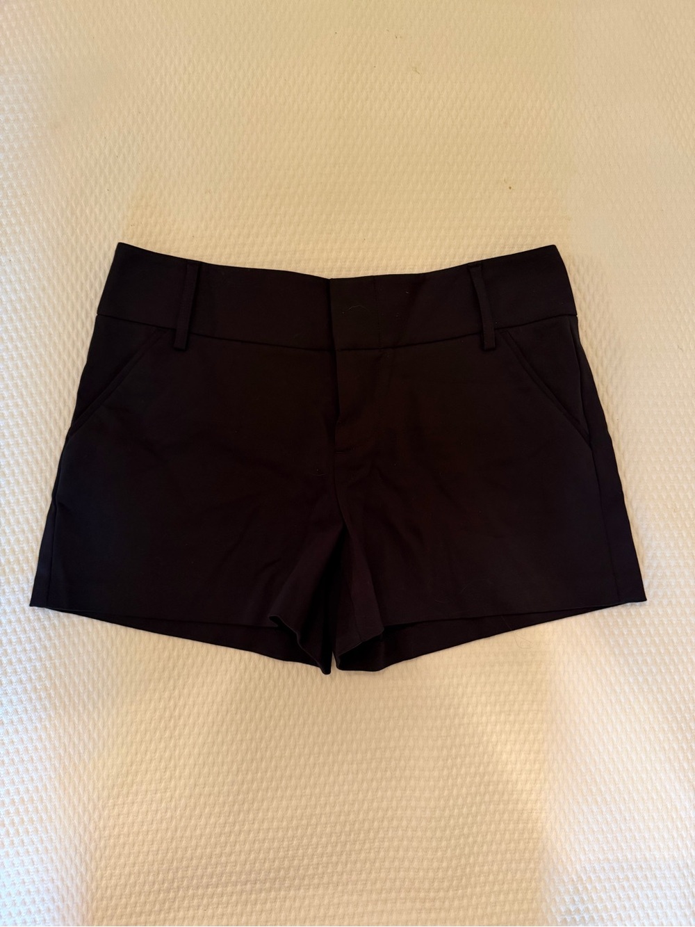 Alice + Oliva Classic Black Women's Tailored Shorts